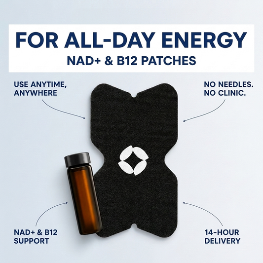 HIGH DOSE NAD+ AND B12 PATCH